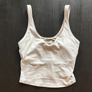 Women's Cream Tank Top